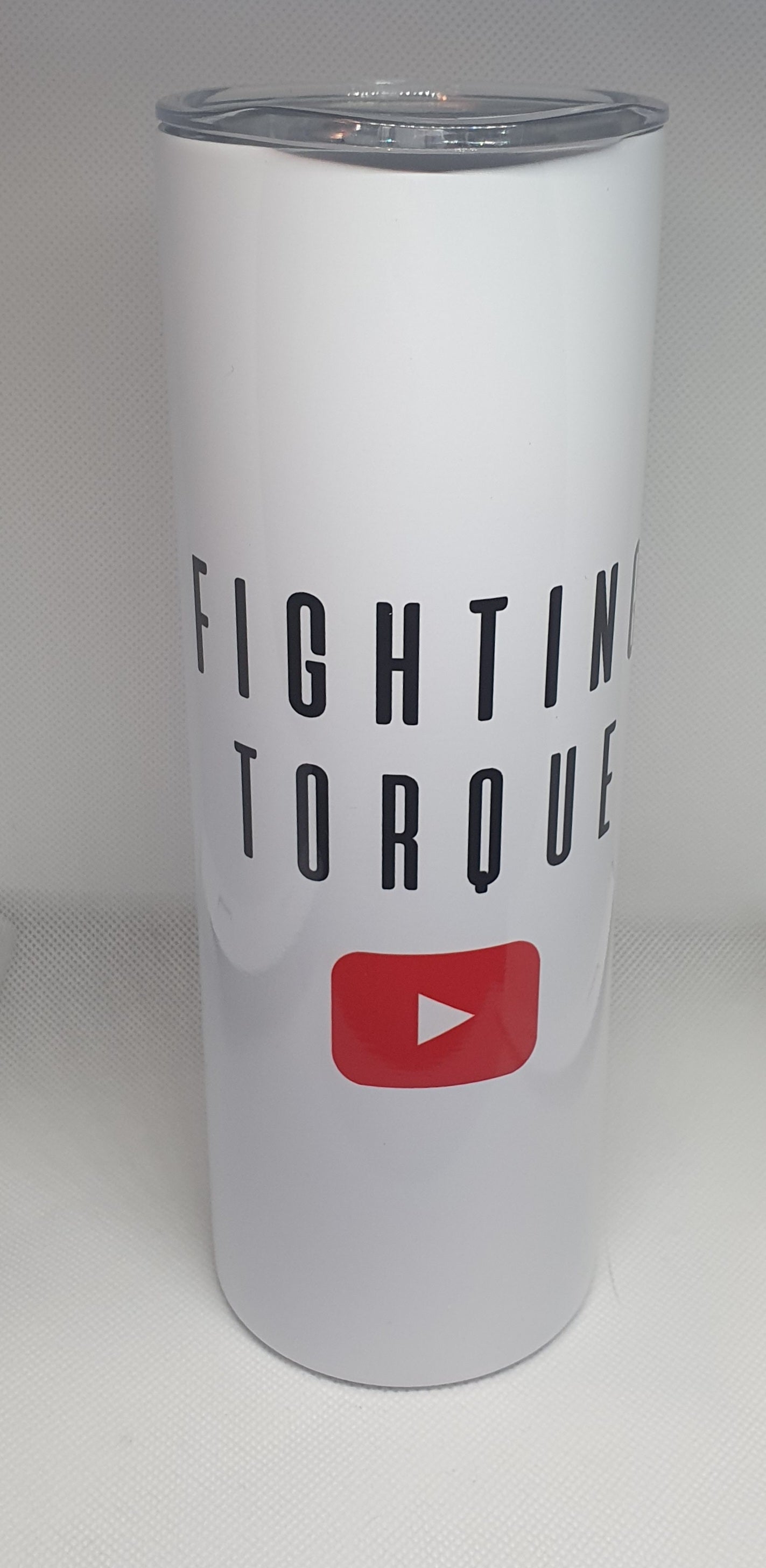 Fighting Torque/Throttle Therapy drinks flask