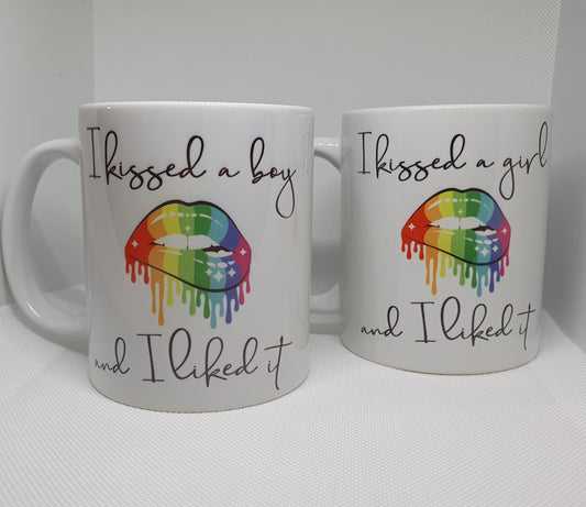 I Kissed a boy/girl Mug